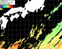 ひまわり人工衛星:黒潮域,20:59JST,1時間合成画像