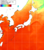 NOAA人工衛星画像:日本全域, 1週間合成画像(2025/08/05～2025/08/11UTC)