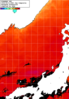 NOAA人工衛星画像:日本海, 1日合成画像(2025/08/11UTC)