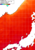 NOAA人工衛星画像:日本海, 1週間合成画像(2025/08/06～2025/08/12UTC)