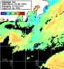 ひまわり人工衛星:神奈川県近海,16:59JST,1時間合成画像