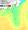 NOAA人工衛星画像:神奈川県近海, 1週間合成画像(2025/08/08～2025/08/14UTC)