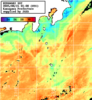 ひまわり人工衛星:神奈川県近海,10:59JST,1時間合成画像