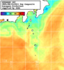 NOAA人工衛星画像:神奈川県近海, 1日合成画像(2025/08/15UTC)