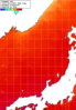 NOAA人工衛星画像:日本海, 1週間合成画像(2025/08/09～2025/08/15UTC)