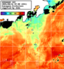 ひまわり人工衛星:神奈川県近海,16:59JST,1時間合成画像