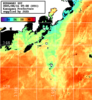 ひまわり人工衛星:神奈川県近海,18:59JST,1時間合成画像