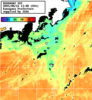 ひまわり人工衛星:神奈川県近海,22:59JST,1時間合成画像