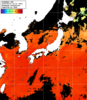 ひまわり人工衛星:日本全域,00:59JST,1時間合成画像