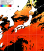 ひまわり人工衛星:日本全域,21:59JST,1時間合成画像