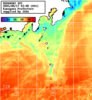 ひまわり人工衛星:神奈川県近海,12:59JST,1時間合成画像