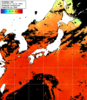 ひまわり人工衛星:日本全域,00:59JST,1時間合成画像