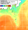 NOAA人工衛星画像:神奈川県近海, 1日合成画像(2025/08/18UTC)