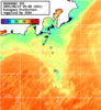 ひまわり人工衛星:神奈川県近海,18:59JST,1時間合成画像