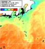 ひまわり人工衛星:神奈川県近海,23:59JST,1時間合成画像