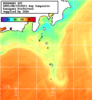 NOAA人工衛星画像:神奈川県近海, 1日合成画像(2025/08/19UTC)