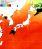 NOAA人工衛星画像:日本全域, 1日合成画像(2025/08/20UTC)