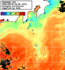ひまわり人工衛星:神奈川県近海,11:59JST,1時間合成画像