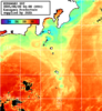 ひまわり人工衛星:神奈川県近海,13:59JST,1時間合成画像