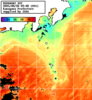 ひまわり人工衛星:神奈川県近海,18:59JST,1時間合成画像