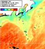 ひまわり人工衛星:神奈川県近海,23:59JST,1時間合成画像