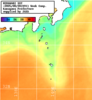NOAA人工衛星画像:神奈川県近海, 1週間合成画像(2025/08/14～2025/08/20UTC)