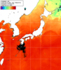 NOAA人工衛星画像:日本全域, 1日合成画像(2025/08/21UTC)