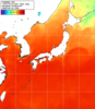 NOAA人工衛星画像:日本全域, 1週間合成画像(2025/08/15～2025/08/21UTC)