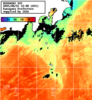 ひまわり人工衛星:神奈川県近海,21:59JST,1時間合成画像