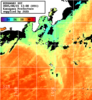 ひまわり人工衛星:神奈川県近海,22:59JST,1時間合成画像