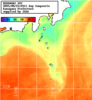 NOAA人工衛星画像:神奈川県近海, 1日合成画像(2025/08/21UTC)