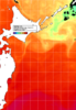 NOAA人工衛星画像:親潮域, 1日合成画像(2025/08/21UTC)