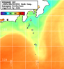 NOAA人工衛星画像:神奈川県近海, 1週間合成画像(2025/08/16～2025/08/22UTC)