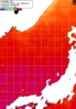 NOAA人工衛星画像:日本海, 1日合成画像(2025/08/23UTC)