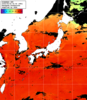 ひまわり人工衛星:日本全域,09:59JST,1時間合成画像