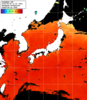 ひまわり人工衛星:日本全域,20:59JST,1時間合成画像