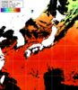 ひまわり人工衛星:日本全域,19:59JST,1時間合成画像