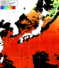 ひまわり人工衛星:日本全域,20:59JST,1時間合成画像