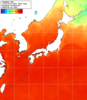 NOAA人工衛星画像:日本全域, 1週間合成画像(2025/08/21～2025/08/27UTC)