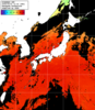 ひまわり人工衛星:日本全域,22:59JST,1時間合成画像
