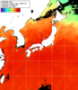NOAA人工衛星画像:日本全域, 1日合成画像(2025/09/01UTC)