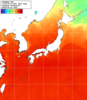 NOAA人工衛星画像:日本全域, 1週間合成画像(2025/08/26～2025/09/01UTC)