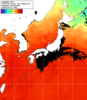 NOAA人工衛星画像:日本全域, 1日合成画像(2025/09/04UTC)