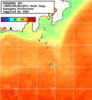 NOAA人工衛星画像:神奈川県近海, 1週間合成画像(2025/08/30～2025/09/05UTC)