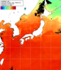 NOAA人工衛星画像:日本全域, 1日合成画像(2025/09/06UTC)