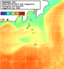 NOAA人工衛星画像:神奈川県近海, 1日合成画像(2025/09/07UTC)