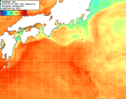 NOAA人工衛星画像:黒潮域, 1日合成画像(2025/09/07UTC)