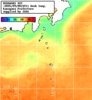 NOAA人工衛星画像:神奈川県近海, 1週間合成画像(2025/09/02～2025/09/08UTC)