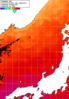 NOAA人工衛星画像:日本海, 1日合成画像(2025/09/08UTC)