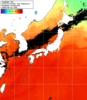 NOAA人工衛星画像:日本全域, 1日合成画像(2025/09/09UTC)